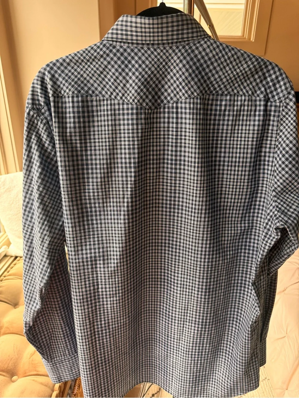 Banana Republic‎ Western Plaid Button-Down Shirt - Men’s Large Tall